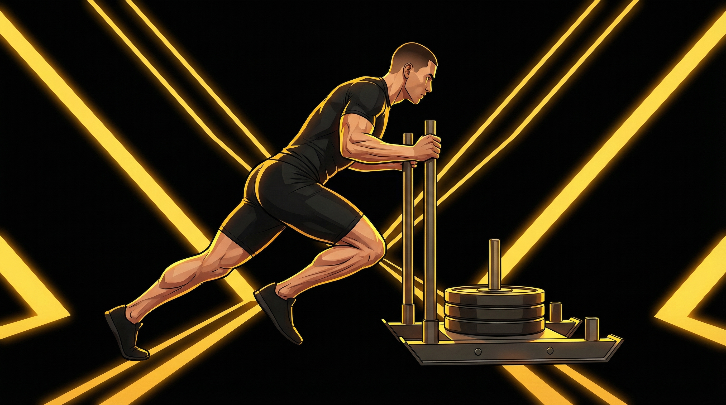 Hyrox Sled Push: Weights, Technique, Workouts & Alternatives